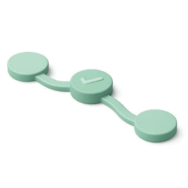 Clean single path from customer to merchant